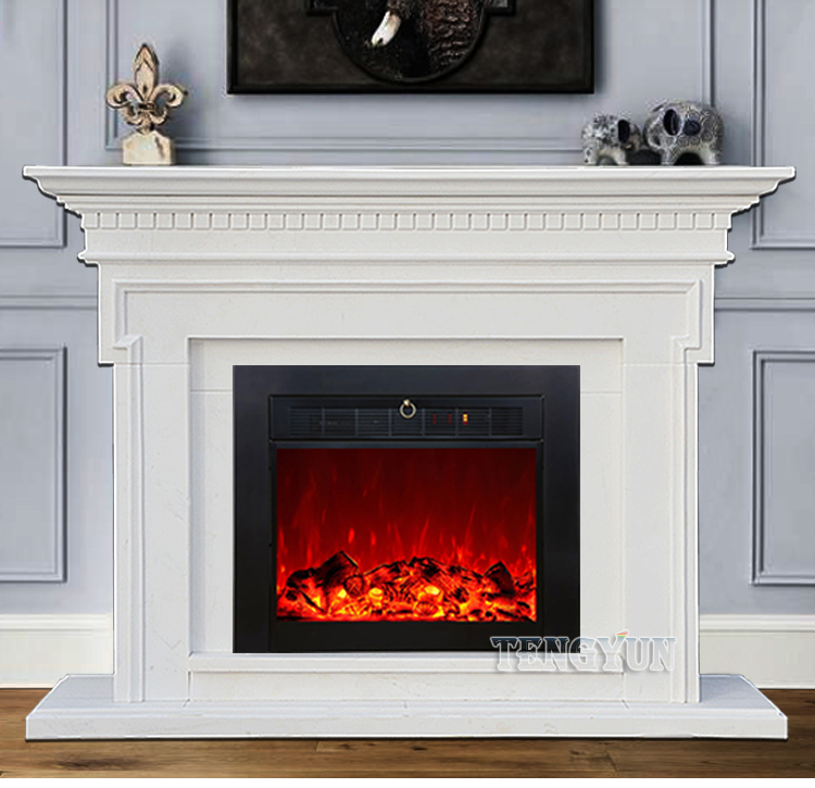 https://www.firststatue.com/custom-marble-fireplace-american-style-white-marble-lines-simple-classical-fireplace-decorative-cabinet-stone-mantel-product/