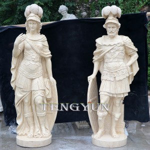 Our Fiberglass Warrior Statues Made For The Filming Set Of The American TV Series “The Chosen”