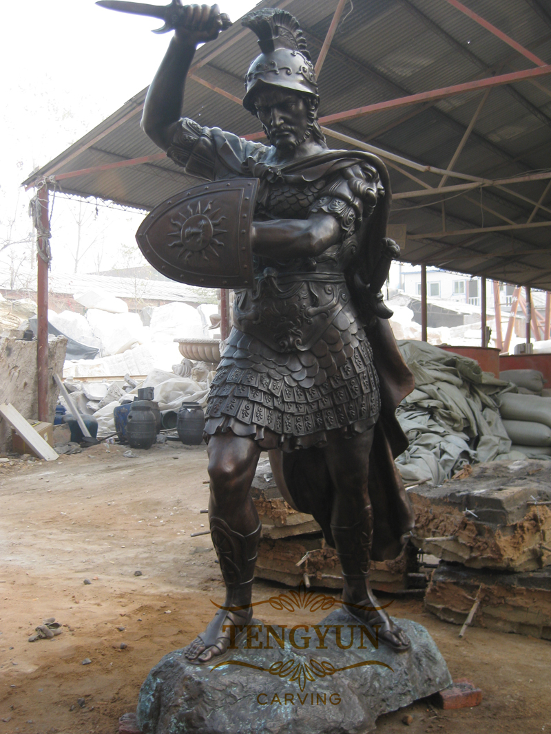 Our Fiberglass Warrior Statues Made For The Filming Set Of The American TV Series “The Chosen”
