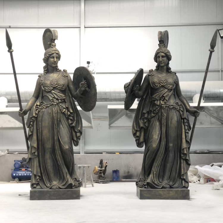 Our Fiberglass Warrior Statues Made For The Filming Set Of The American TV Series “The Chosen”