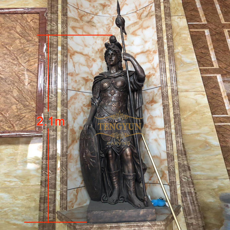 Our Fiberglass Warrior Statues Made For The Filming Set Of The American TV Series “The Chosen”