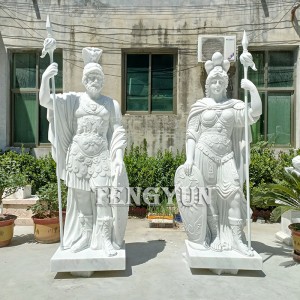 Our Fiberglass Warrior Statues Made For The Filming Set Of The American TV Series “The Chosen”