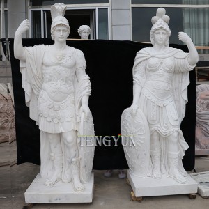 Our Fiberglass Warrior Statues Made For The Filming Set Of The American TV Series “The Chosen”