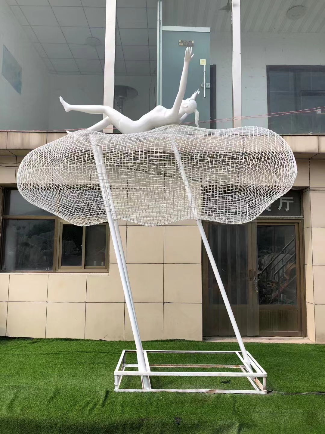 stainless steel sculptures (2)