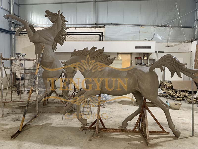 Arabic horse made by Quyang Tengyun (2)