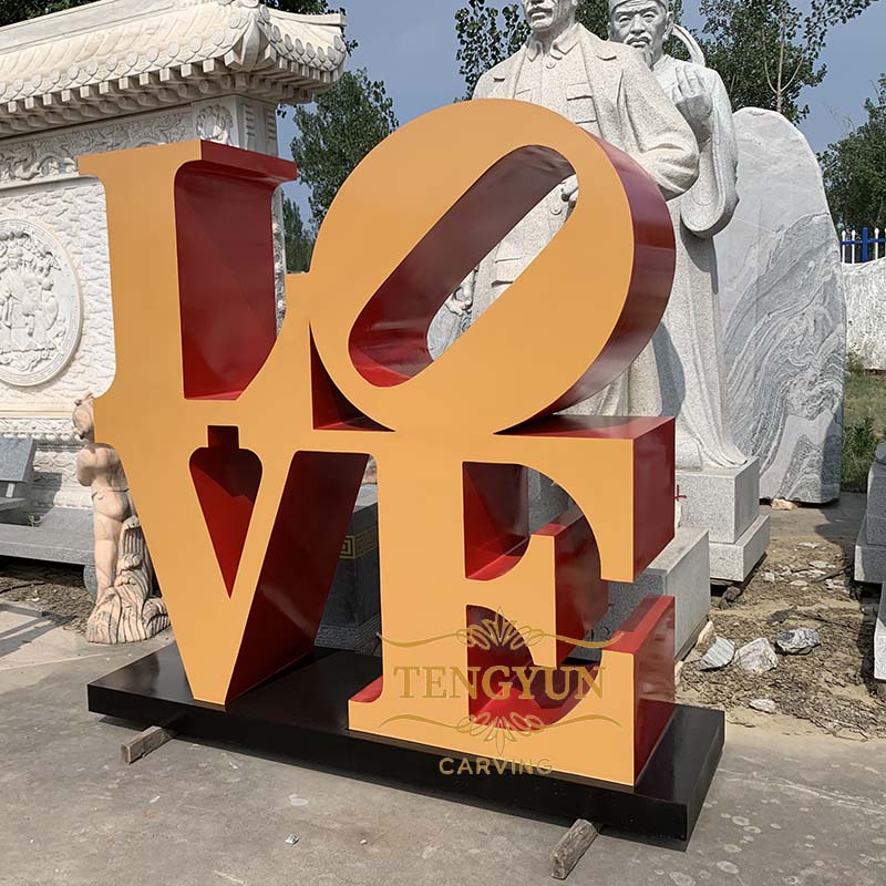 metal love sculpture (2)