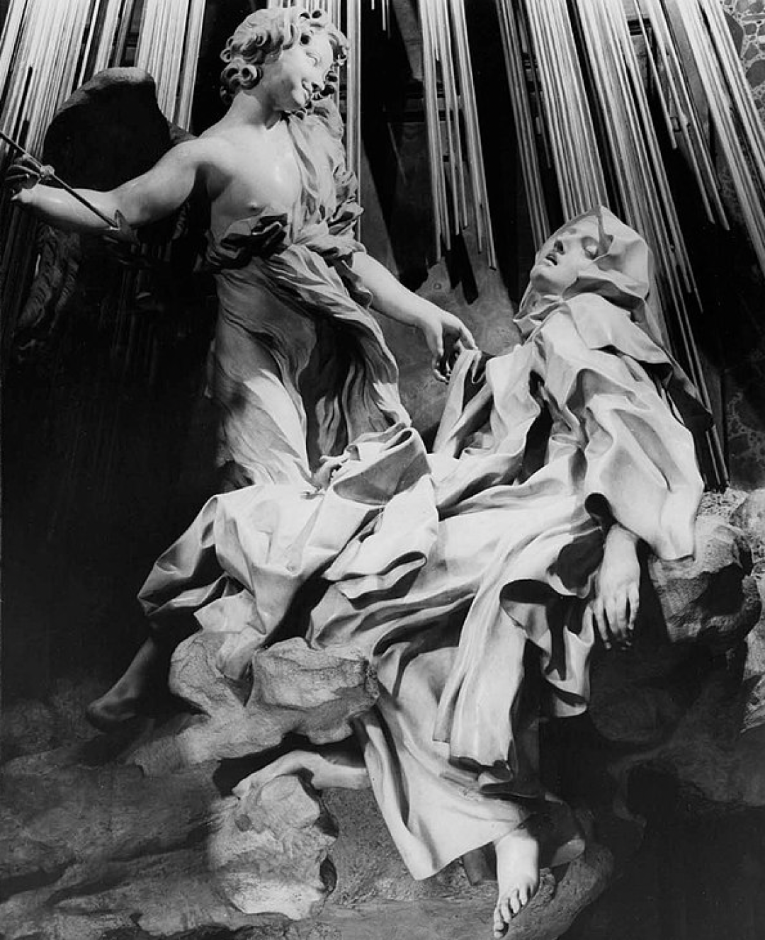 Seven Classical Sculptures That Have Made Their Name In Art History — Ecstasy of Saint Teresa(No.6)