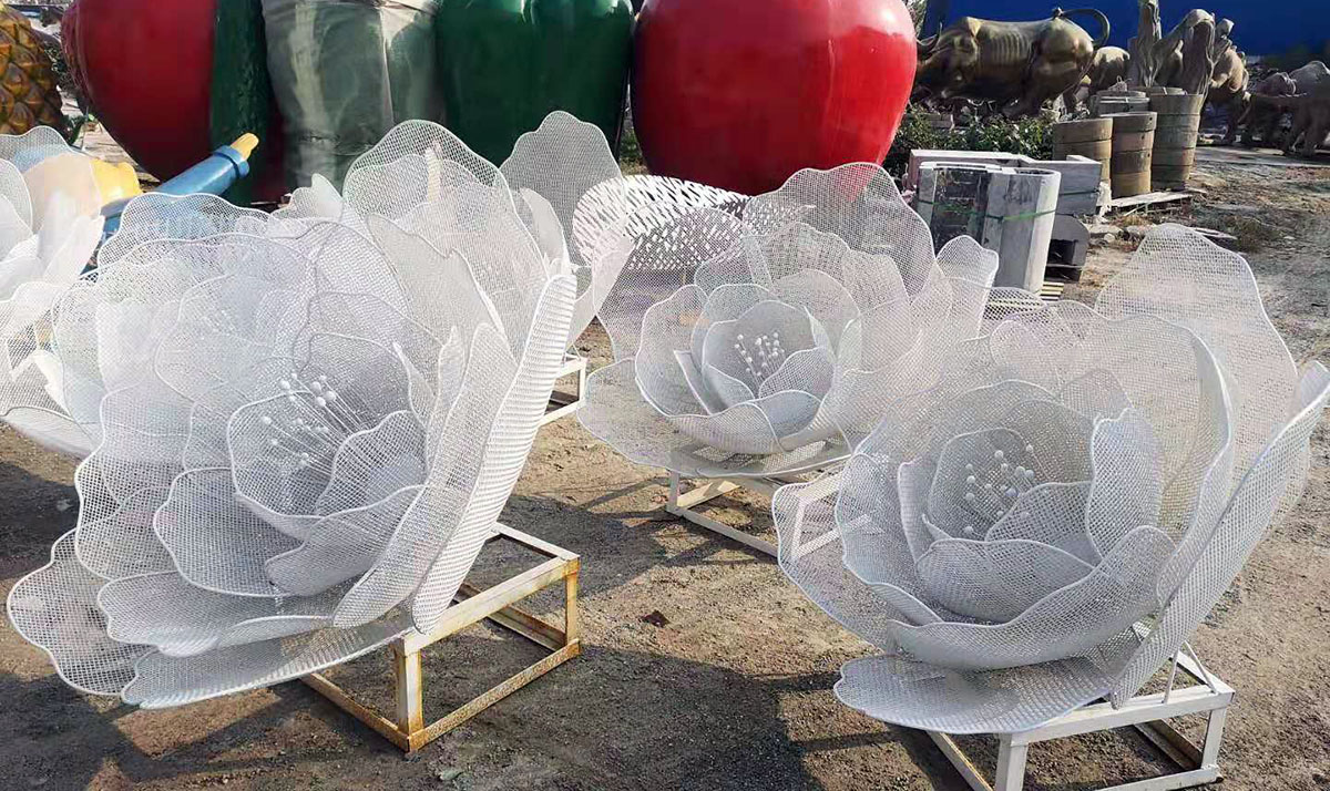 stainless steel outdoor decoration