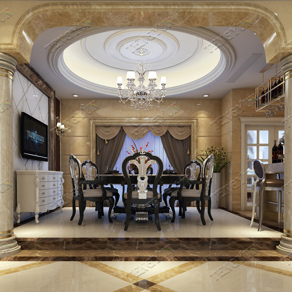 Indoor Decorative Small Size Marble Pillars (13)