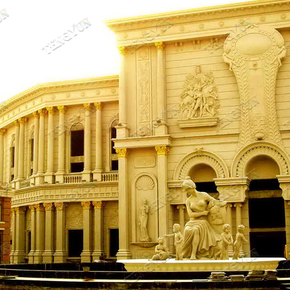 Large size outdoor marble pillars (13)