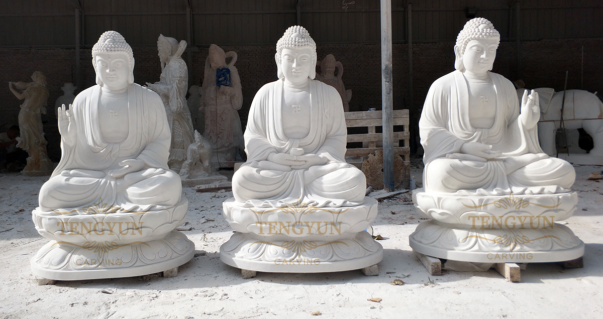 marble temple statue