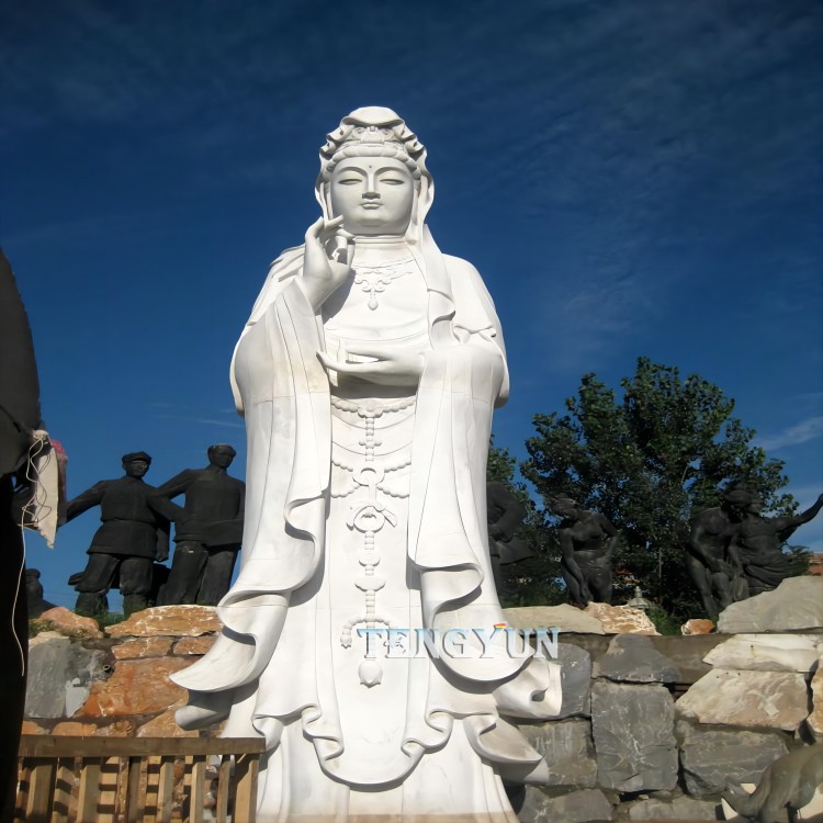 8m high marble Kuanyin(1)
