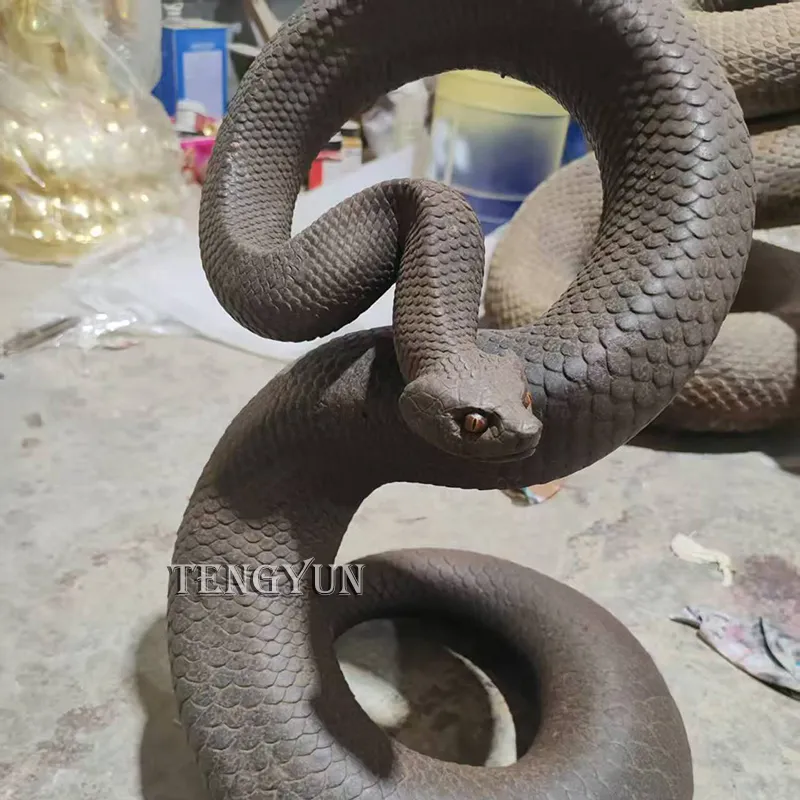 Read More About metal snake sculpture