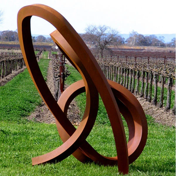 Iconic Corten Garden Art Installations Around the World