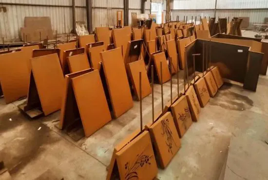 Iconic Corten Garden Art Installations Around the World