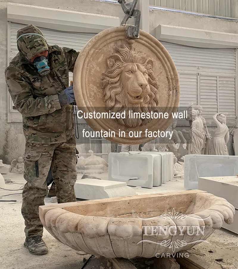 How to Choose Between Marble, Granite, and Limestone Wall Fountains