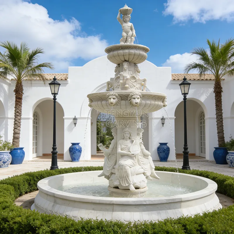 Read More About large stone fountain