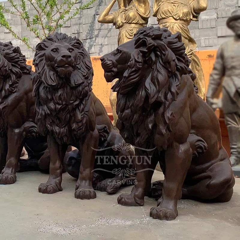 Read More About bronze lion statues outdoor