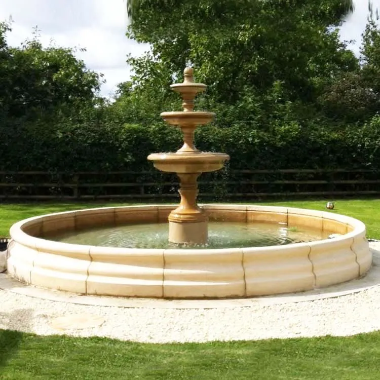 custom marble fountain