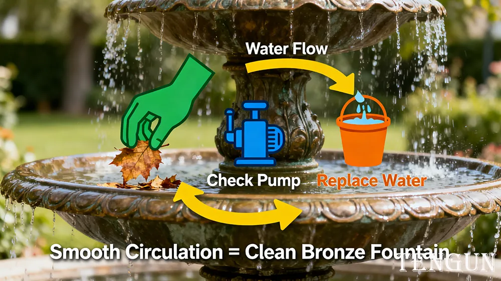 How to Maintain a Bronze Fountain and Preserve Its Shine | Expert Guide by TENGYUN Sculpture