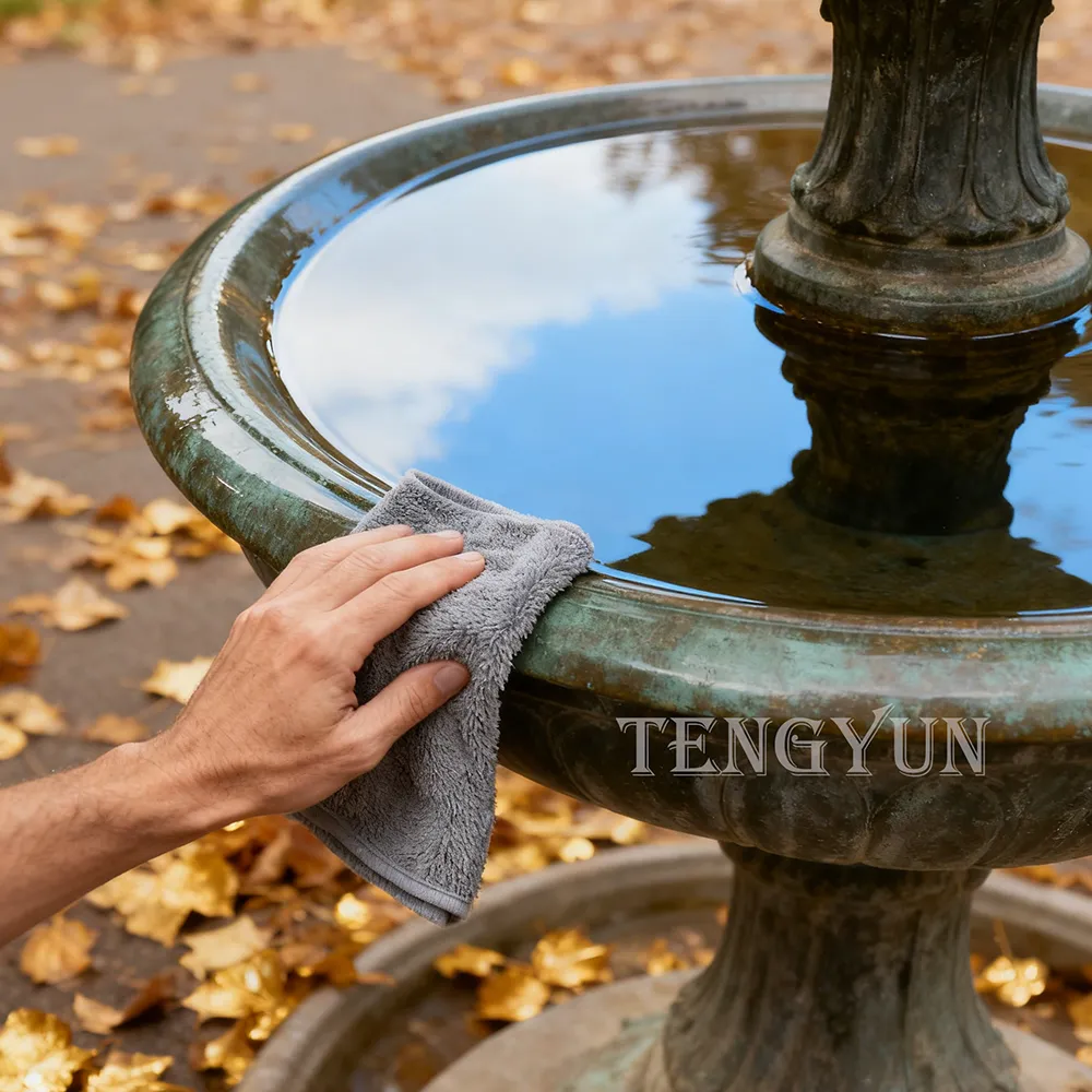 How to Maintain a Bronze Fountain and Preserve Its Shine | Expert Guide by TENGYUN Sculpture