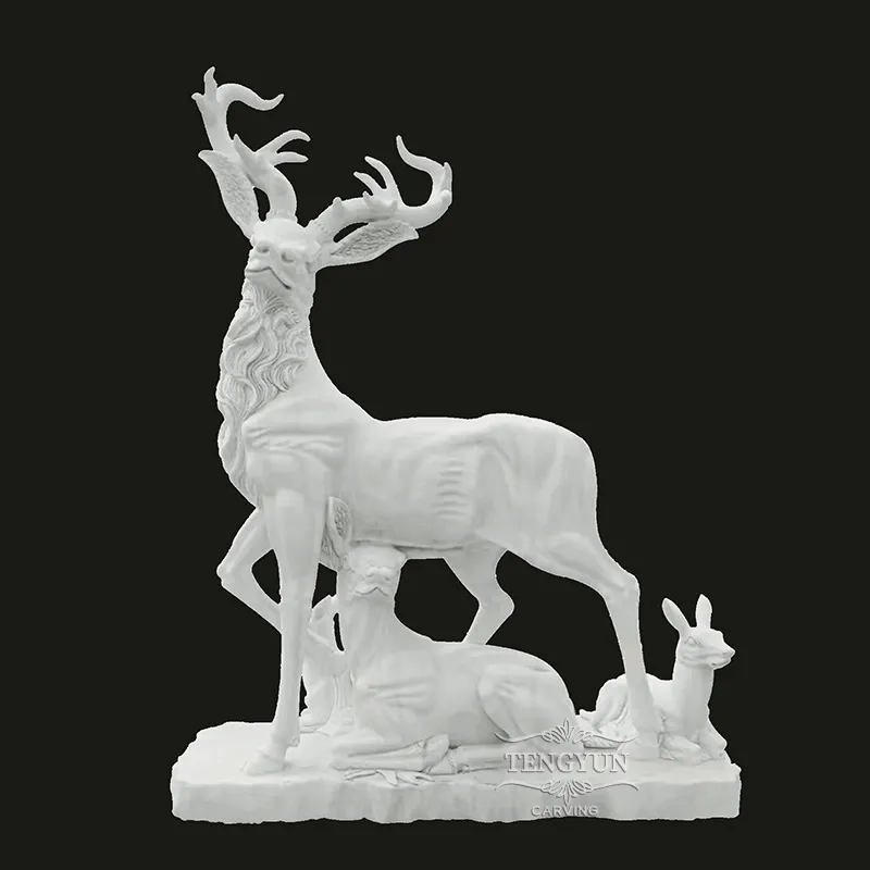 Read More About garden deer statue