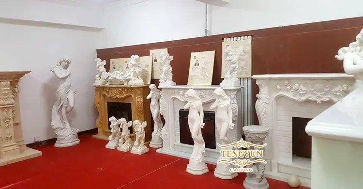 Read More About marble fireplace mantel