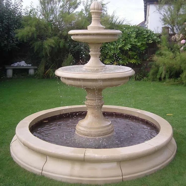 stone water fountains