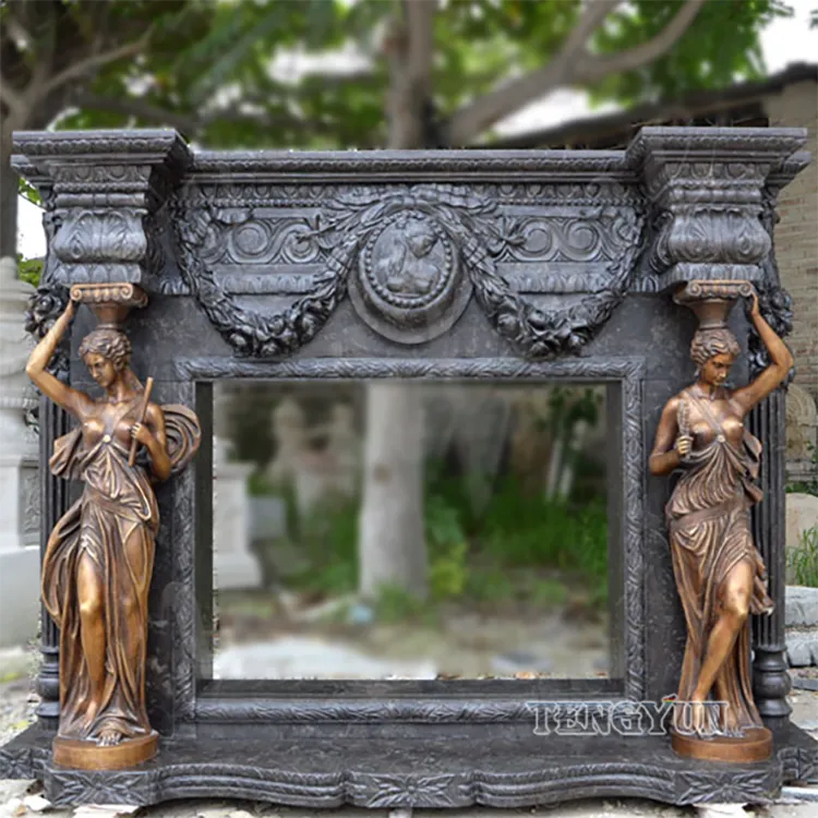 Read More About high quality stone fireplace mantel