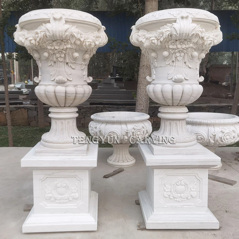 Popular Styles of Hand-Carved Stone Planters: A Manufacturer’s Guide from a Stone Planter Manufacturer