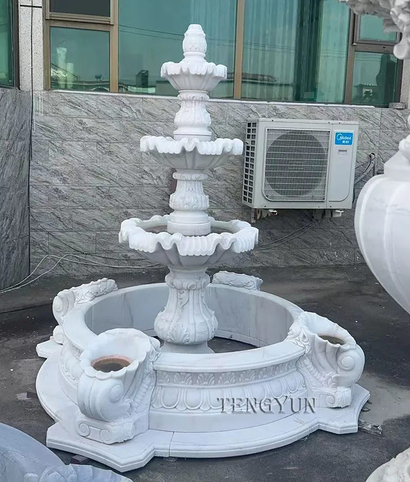 3 tier water feature