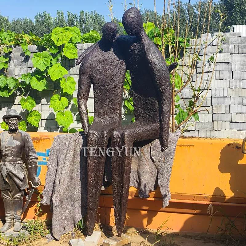 abstract garden statues