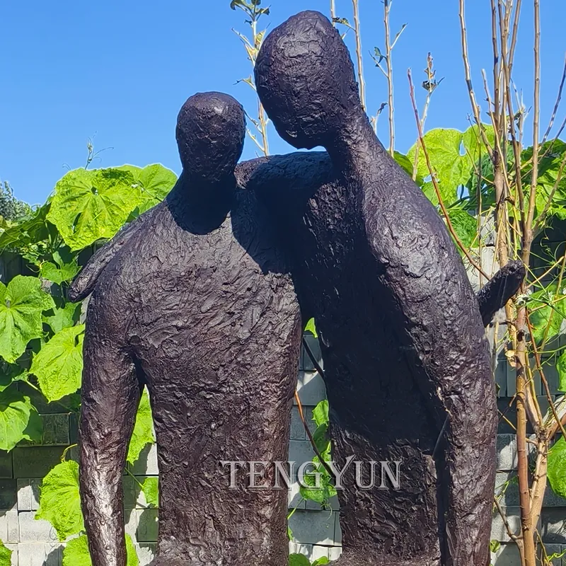 abstract metal sculpture