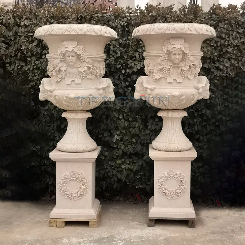 Popular Styles of Hand-Carved Stone Planters: A Manufacturer’s Guide from a Stone Planter Manufacturer