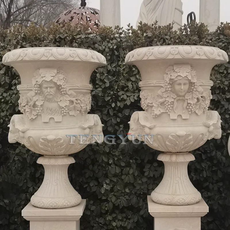 Popular Styles of Hand-Carved Stone Planters: A Manufacturer’s Guide from a Stone Planter Manufacturer
