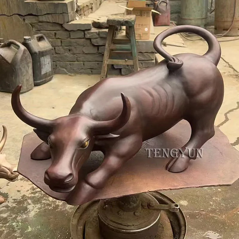 Read More About wall street bull figurine