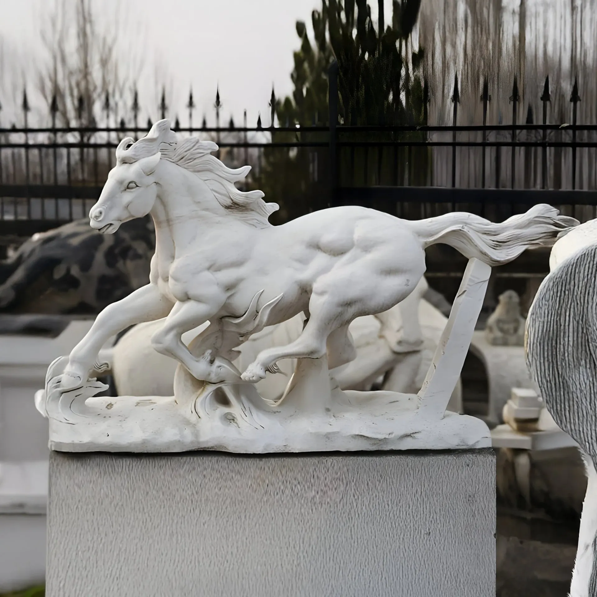 Read More About horse statue