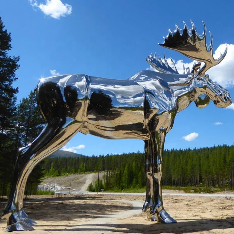 The Modern Appeal of Stainless Steel Animal Sculpture in Contemporary Art and Décor