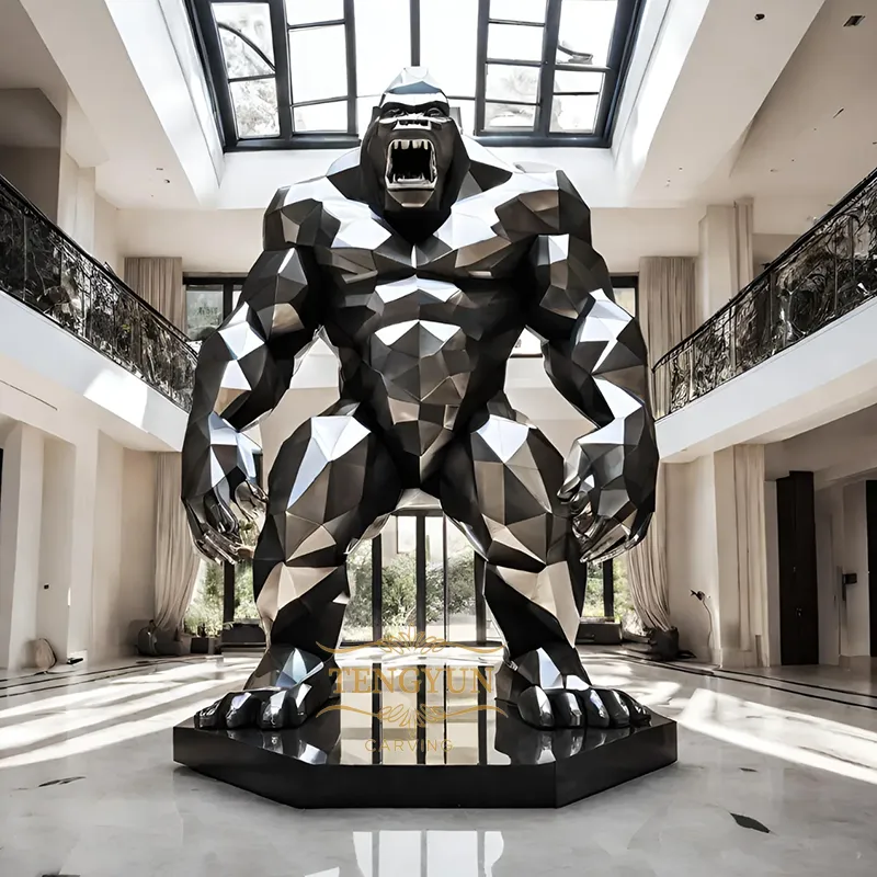 The Modern Appeal of Stainless Steel Animal Sculpture in Contemporary Art and Décor