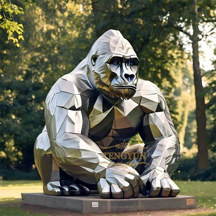 The Modern Appeal of Stainless Steel Animal Sculpture in Contemporary Art and Décor