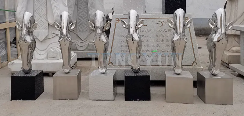 The Modern Appeal of Stainless Steel Animal Sculpture in Contemporary Art and Décor