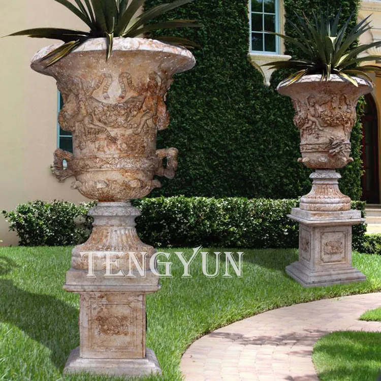 Popular Styles of Hand-Carved Stone Planters: A Manufacturer’s Guide from a Stone Planter Manufacturer