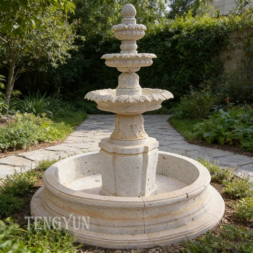 high quality marble fountain