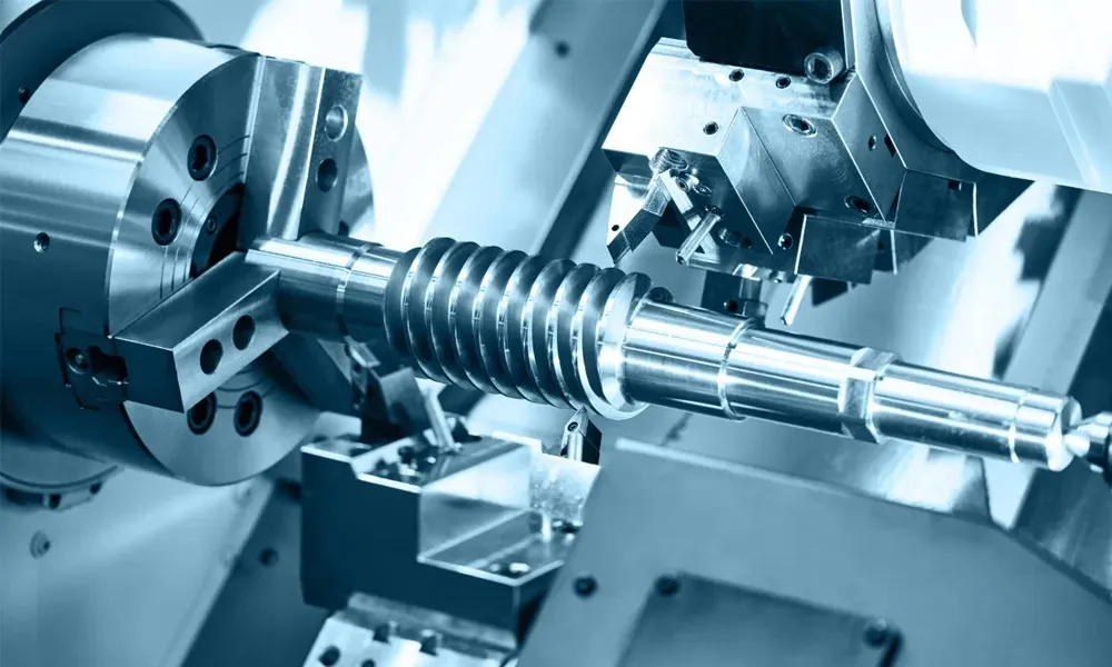 CNC horizontal lathes play a vital role in mold manufacturing by producing highly precise and complex mold components, such as cores, cavities, and inserts.