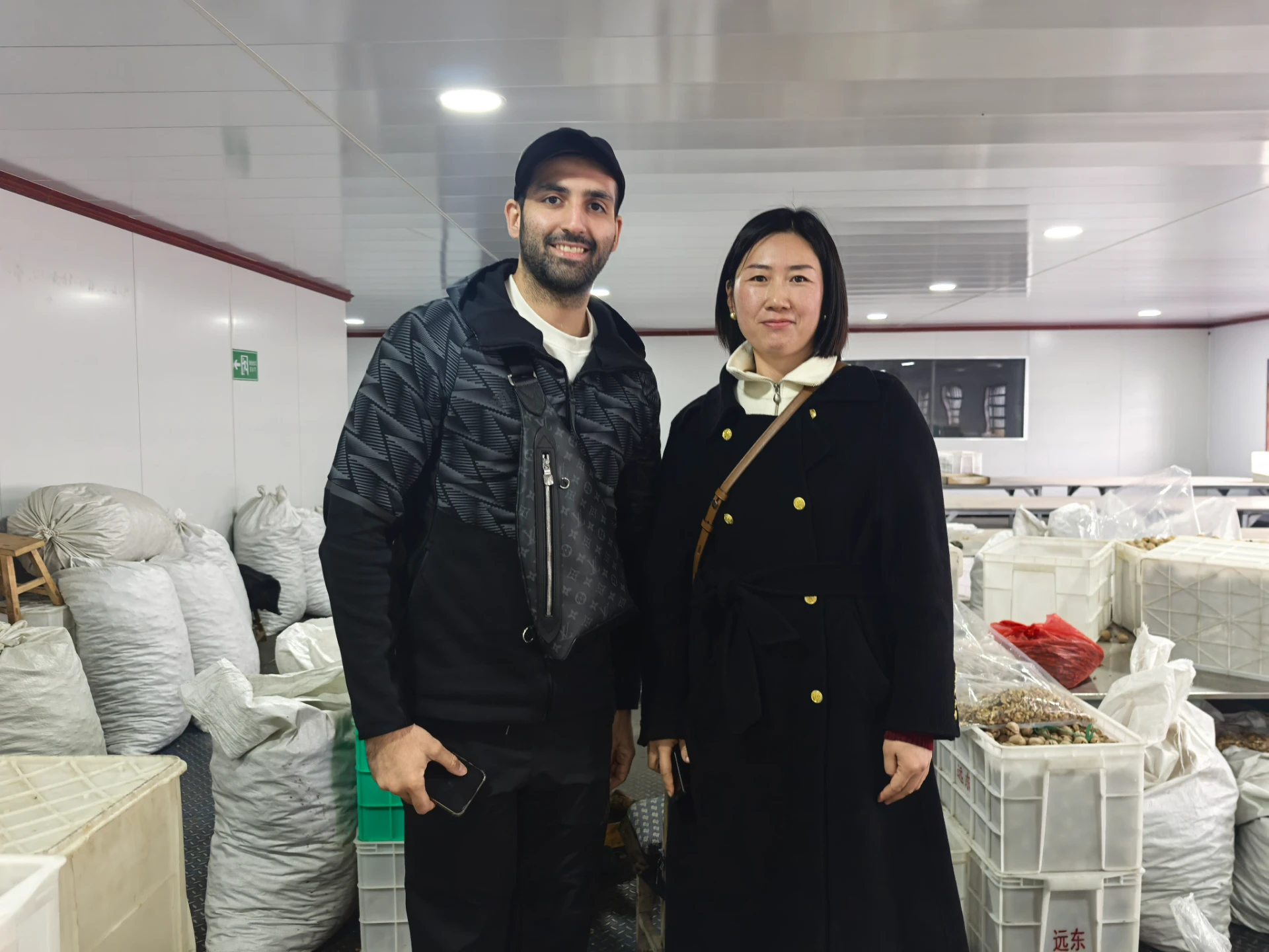 Hebei Luhua Foreign customers visit factories