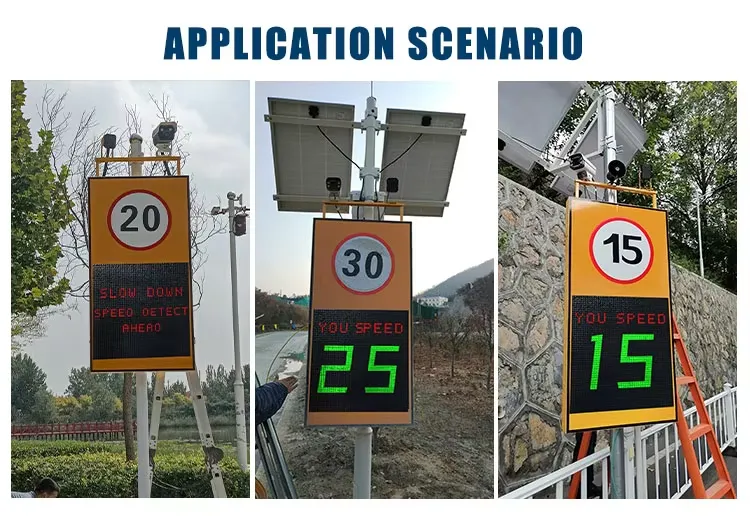 Speed Display Radar Traffic Sign Solar Powered Radar Detector Speed Signs For Car Speed Camera Speed Display Radar Traffic Sign Solar Powered Radar Detector Speed Signs For Car Speed Camera