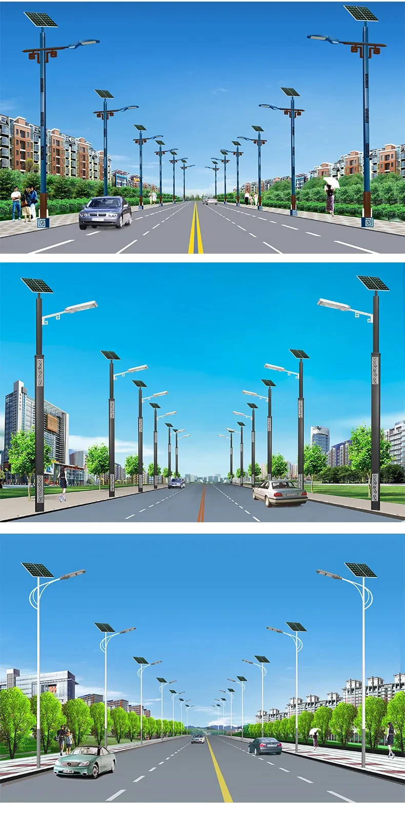 Outdoor Galvanized Q235 Street Light Pole 4m 5m 6m 7m 8m 9m 10m 12m Cast Aluminum Street Light Pole