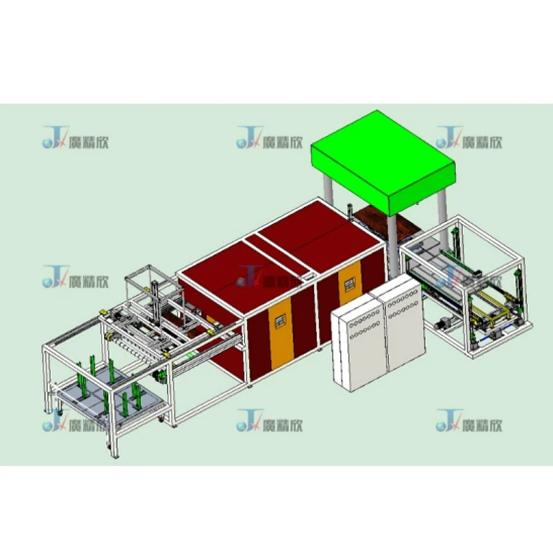 Automatic Line For Coat Rack And Skylight Pull Plate