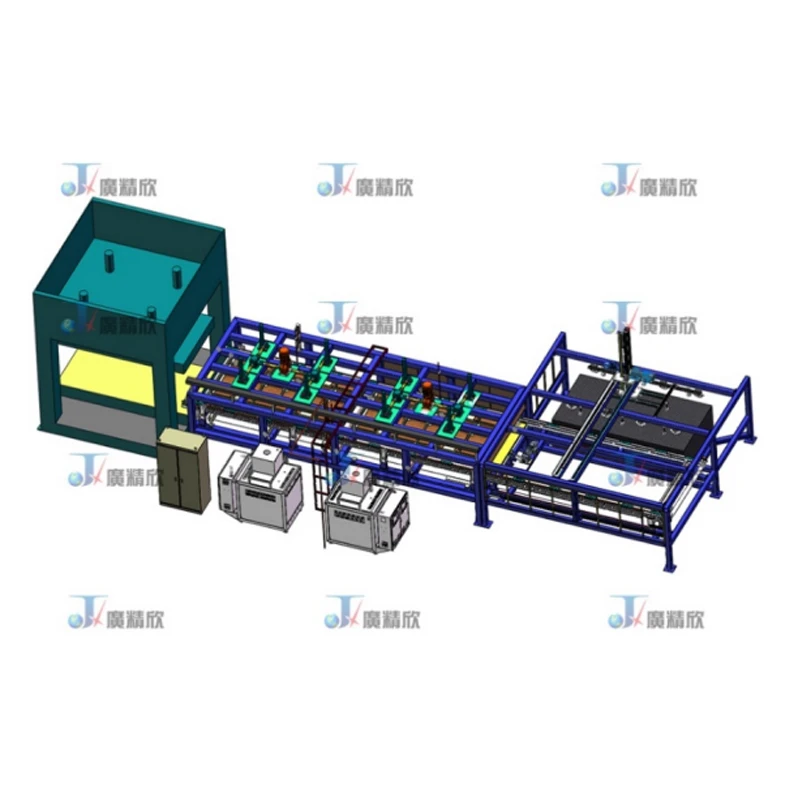 Automotive Carpet Automatic Production Line (Heating By Thermal Conductive Oil)