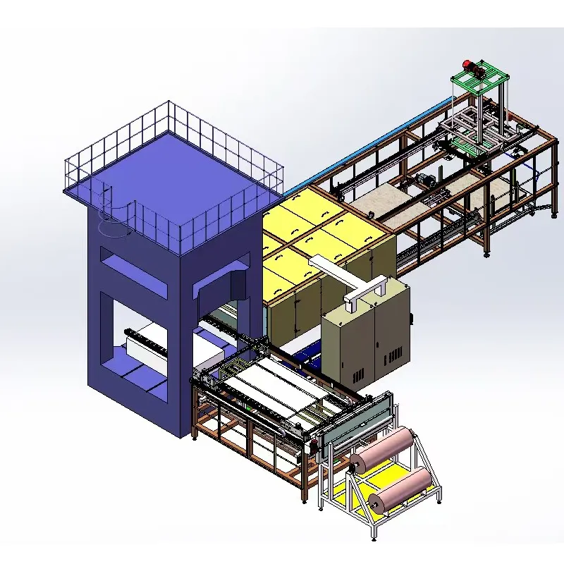 Automotive Interior Sound Insulation Pad Oven Production Line-Chongqing Guang Jingxin Technology Co., Ltd.|High Efficiency Precision